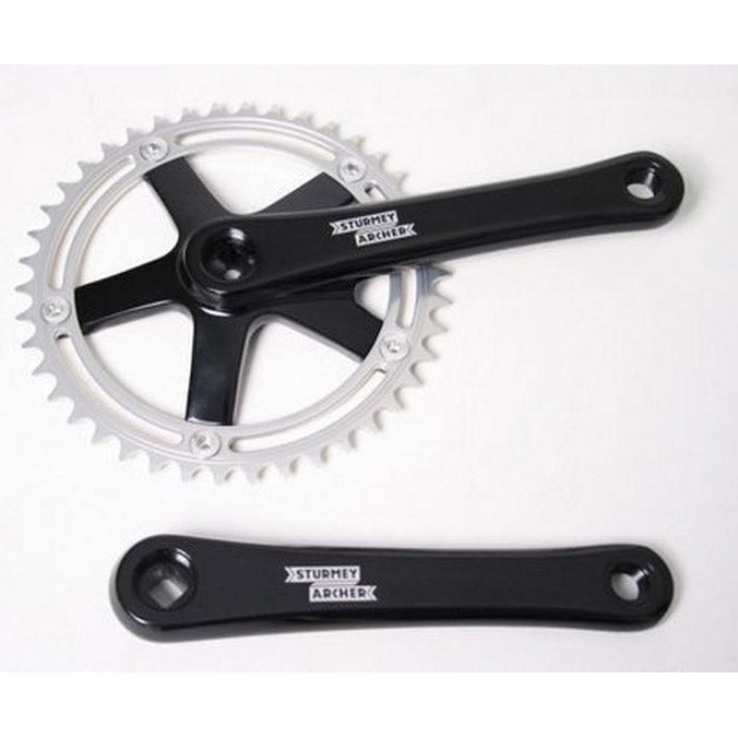 Sturmeyarcher Sturmey Archer kranksæt sort 42t 170mm fct62 (sa)