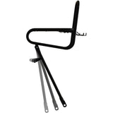 Steco front Carrier glat 25 cm kroonbout mat sort
