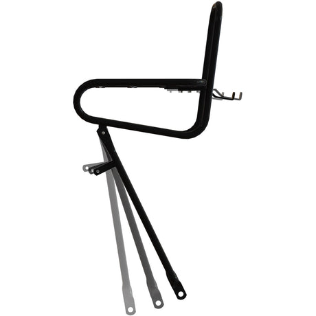 Steco front Carrier glat 25 cm kroonbout mat sort