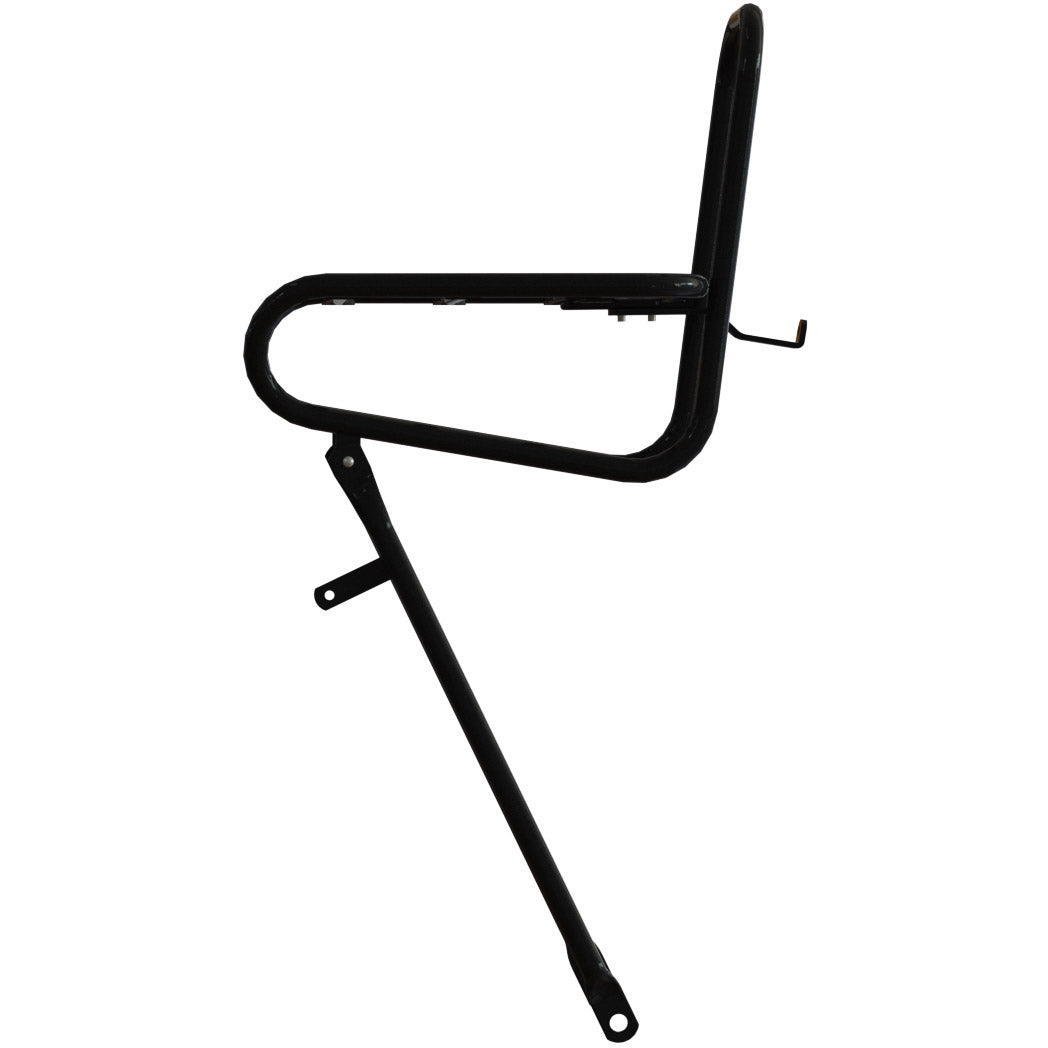 Steco front Carrier glat 25 cm kroonbout mat sort
