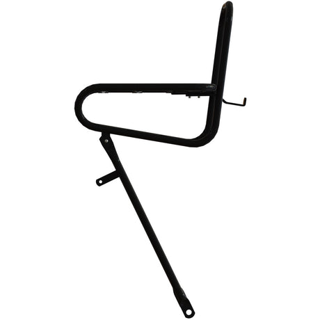 Steco front Carrier glat 25 cm kroonbout mat sort