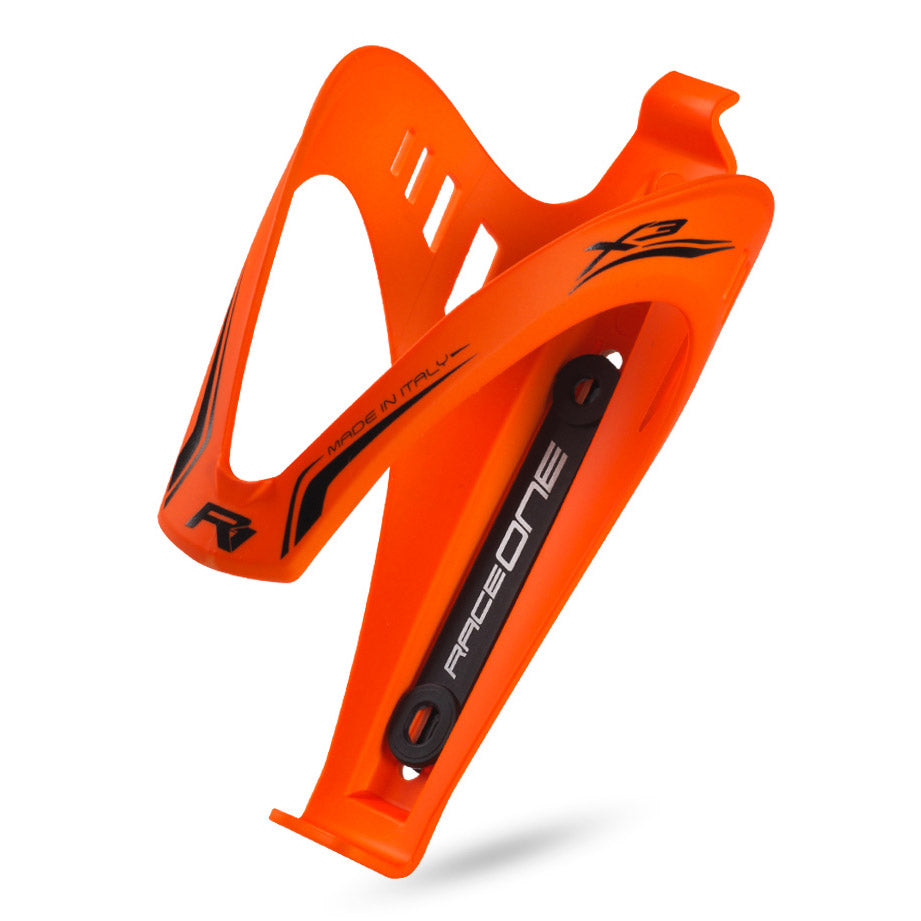 SACCON BIDONE HOLDER RUBBERISERET X3 FLUO ORANGE