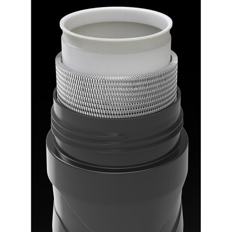 Polisport Bidon Thermal T500 polypropylen 500 ml sort grå