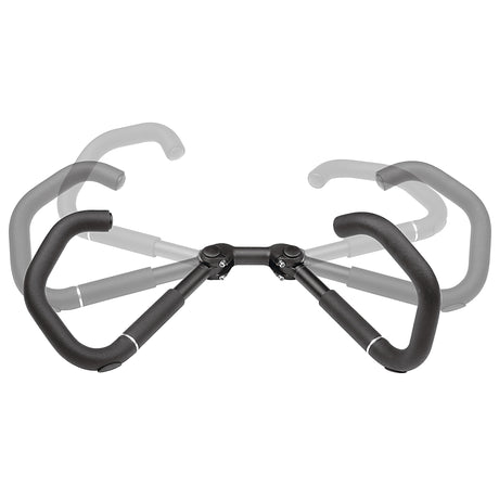 Ergotec butterfly styr ahs premium 25.4 justerbar sort