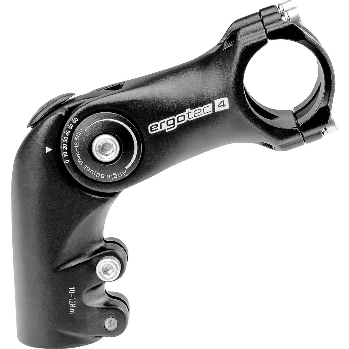 Voorbouw Justerbar Ergotec Octopus A-hoved 50 31.8 Sort