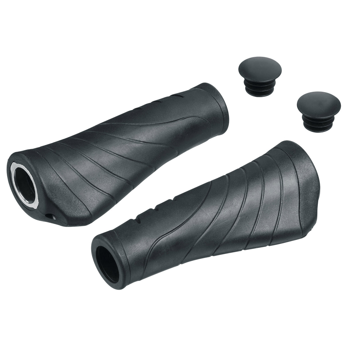 Ergotec Reno satte håndtag 2x 135 mm sort