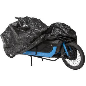 M-Wave Bicycle Protection Coat Cargo 280 x 135 cm sort sort