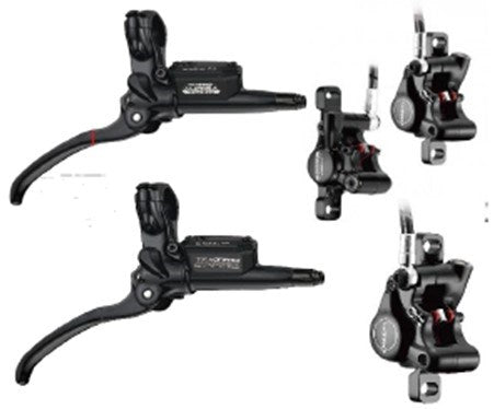 Tektro ladcykel skivebremsesæt hydro HD-T525 twin auriga