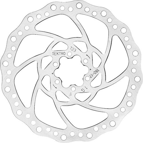Tektro bremseskive 6-bolt 180mm 2,3mm ladcykel