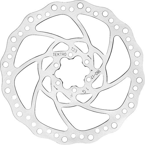 Tektro bremseskive 6-bolt 180mm 2,3mm ladcykel