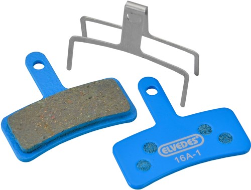 Disc Brake Block Set Elvedes Organic Tectro Dorado (E-Bike)