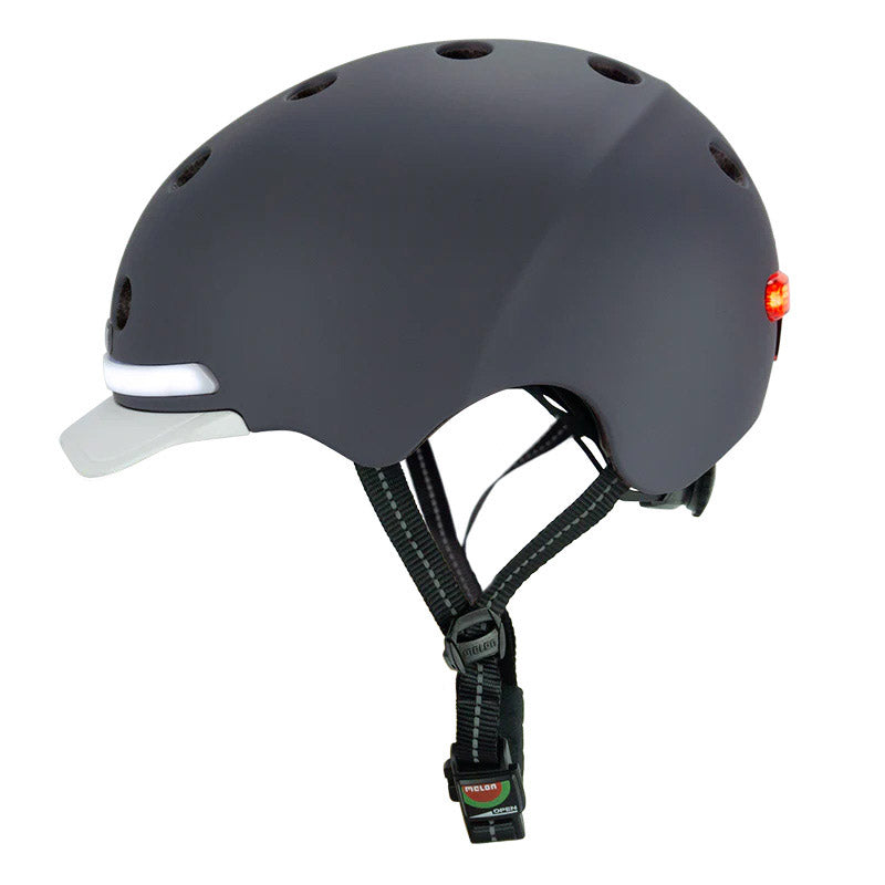 Melonhjelm med belysning E-Series Highway M-L