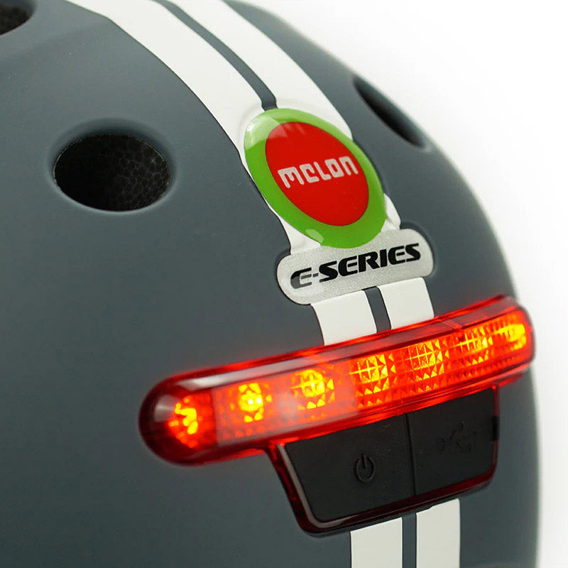 Melonhjelm med belysning E-Series Highway M-L