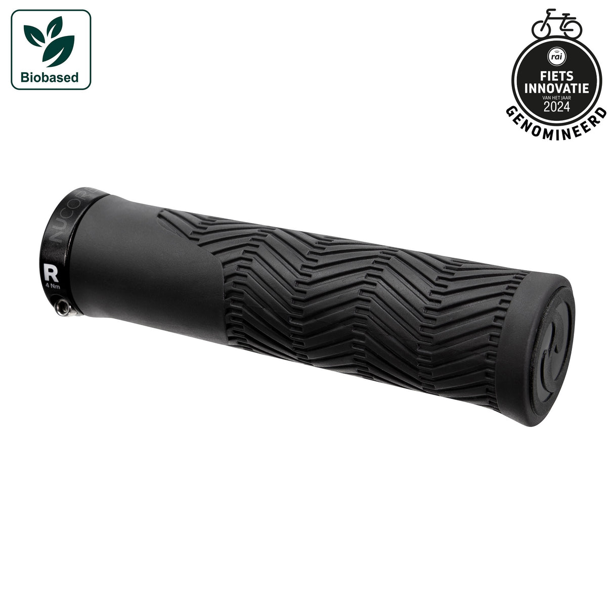 Herrmans håndtagssæt nucore trail wave 130 130mm sort