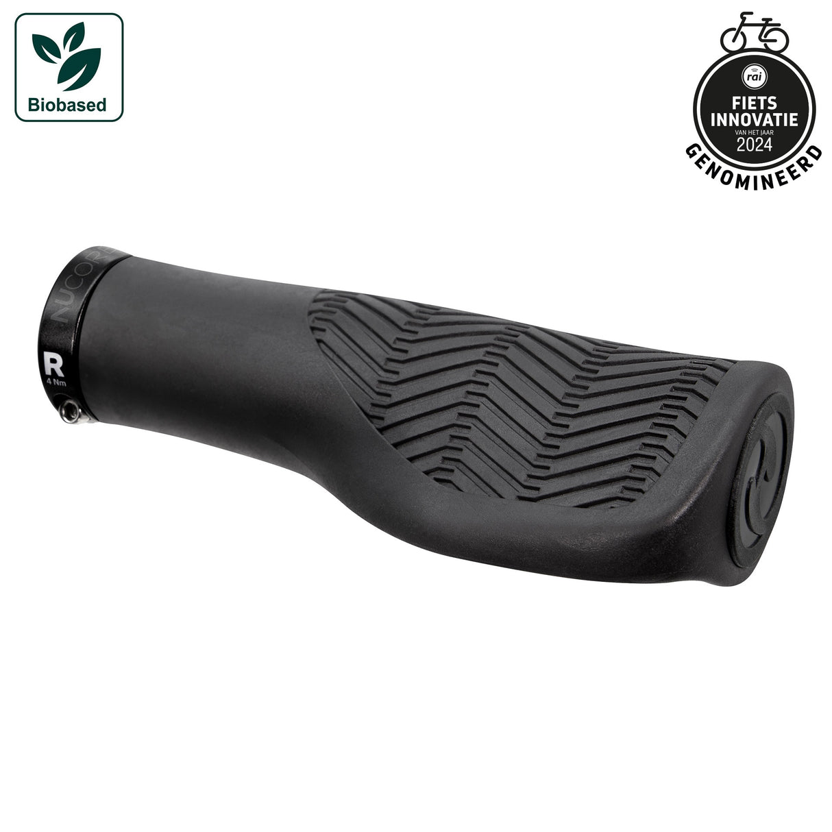 Herrmans håndtagssæt nucore town wave 130 130mm sort