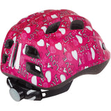 Polisport junigoud cykelhjelm s 52-56 cm kærlighed med LED-lys