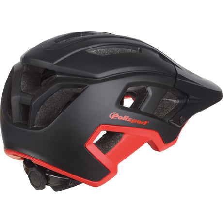 Polisport Mountain Pro Bicycle Helmet M 55-58 cm sort rød
