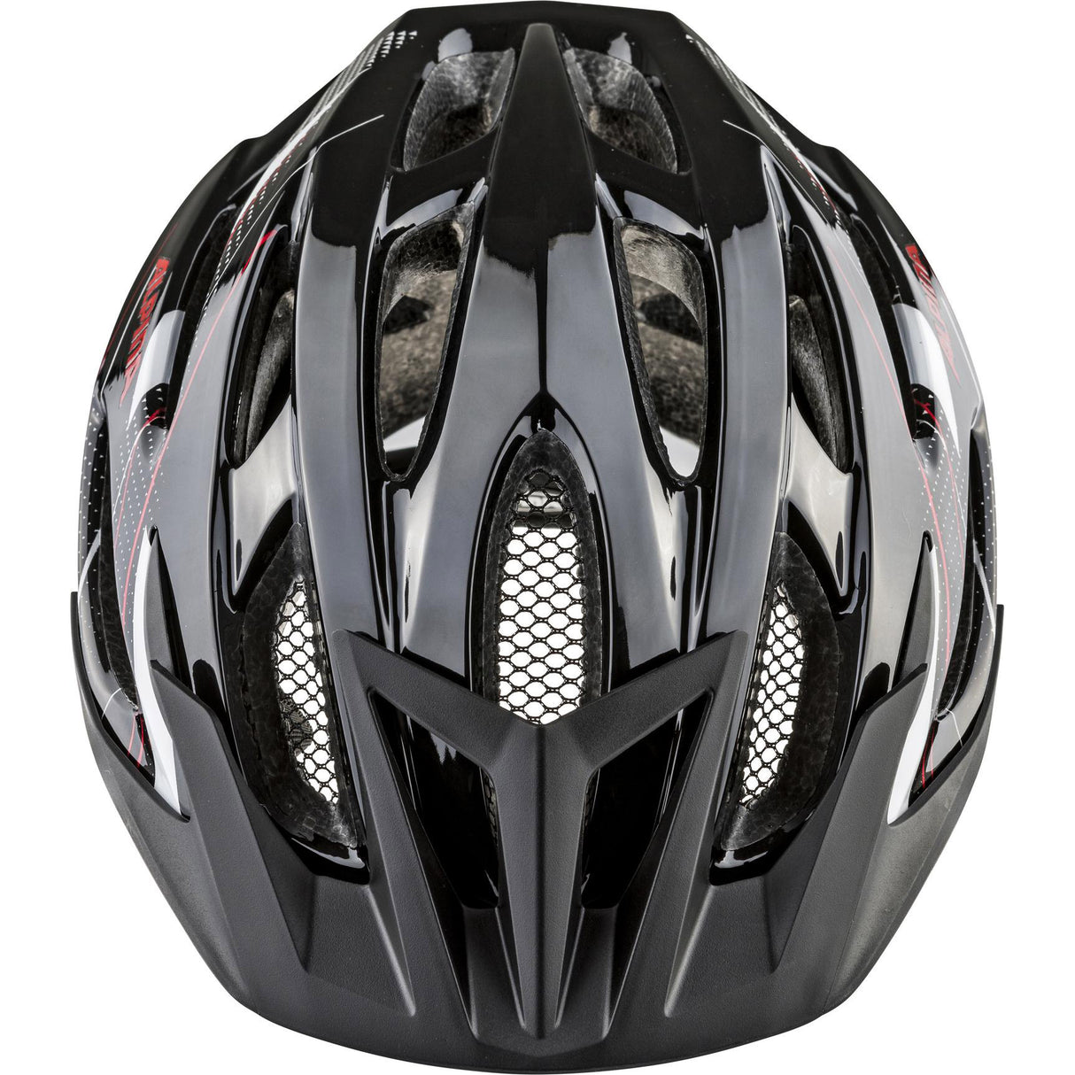Alpina sports mtb hjelm mtb17 54-58 blank sort hvid rød
