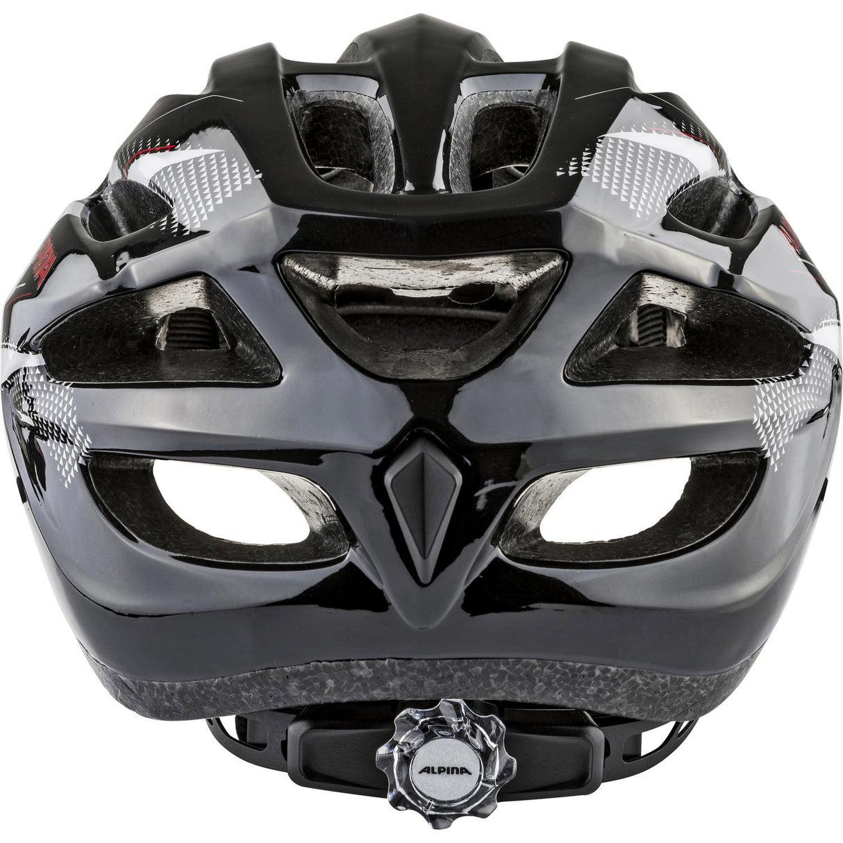 Alpina sports mtb hjelm mtb17 54-58 blank sort hvid rød
