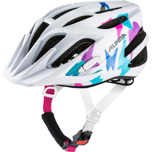 Alpina sports børnehjelm fb jr. 2,0 sommerfugl 50-55 gl. hvid