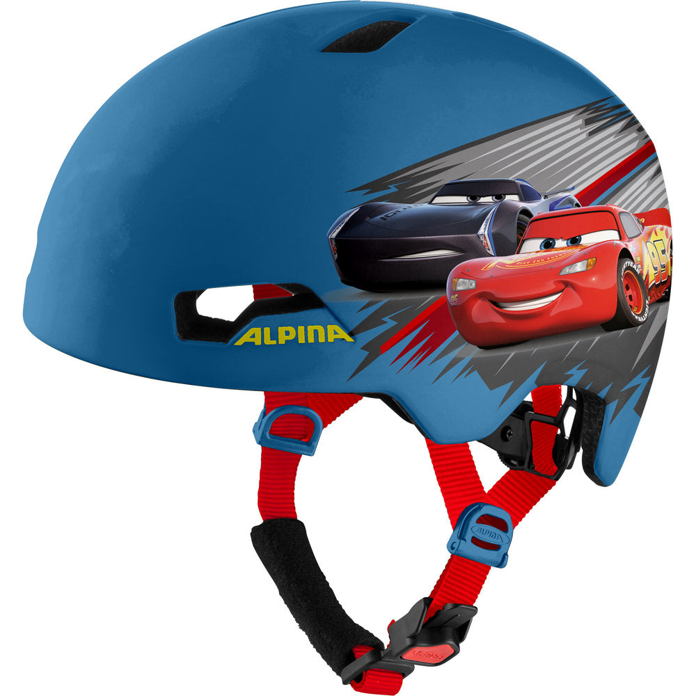 Olympisk sportsbeklædning Alpina Sports Kinderhelm Disney Cars 51-56 Mat
