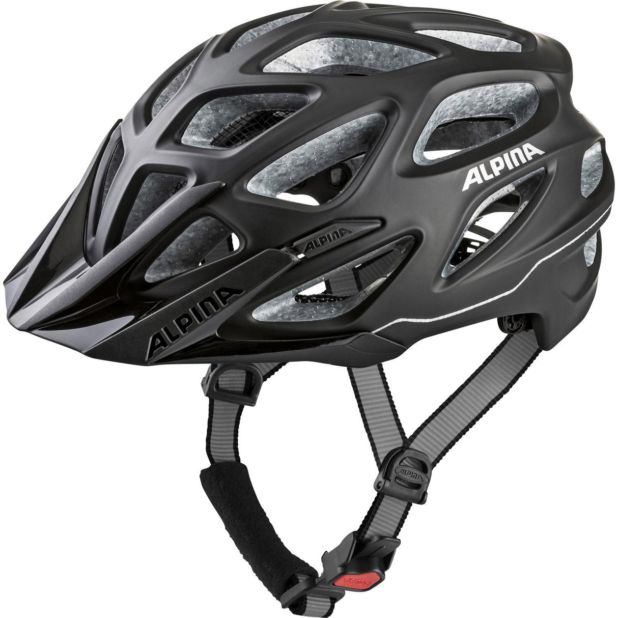 Olympisk sportsbeklædning Alpina Sports MTB Helm Mythos 3.0 L.E. 52-57 Matt Black
