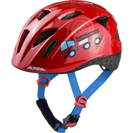 Alpina sports børnehjelm ximo firefighter 47-51 glans