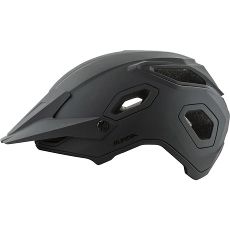 Alpina sports mtb hjelm comox 52-57 mat sort