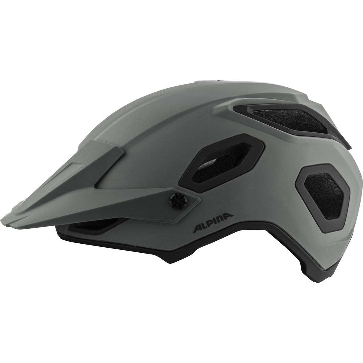 Alpina sports mtb hjelm comox 52-57 mat grå