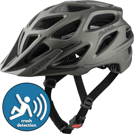 Alpina sports mtb hjelm mythos 3.0 tocsen 52-57 mat grå