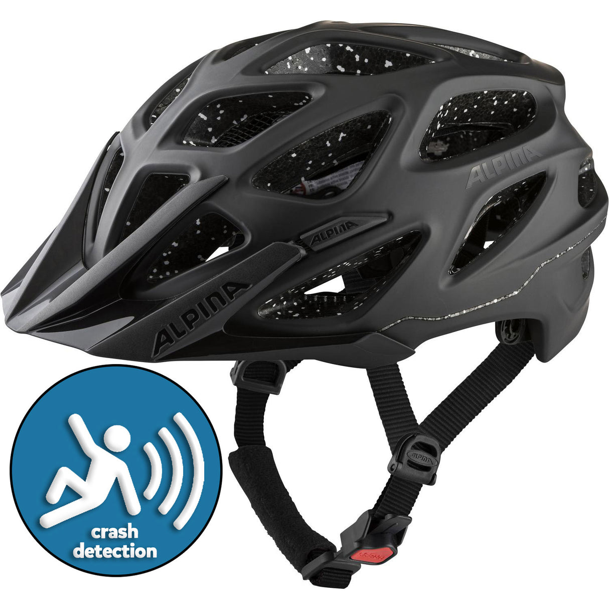 Alpina sports mtb hjelm mythos 3.0 tocsen 57-62 mat sort