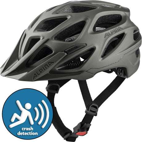 Alpina sports mtb hjelm mythos 3.0 tocsen 57-62 mat grå