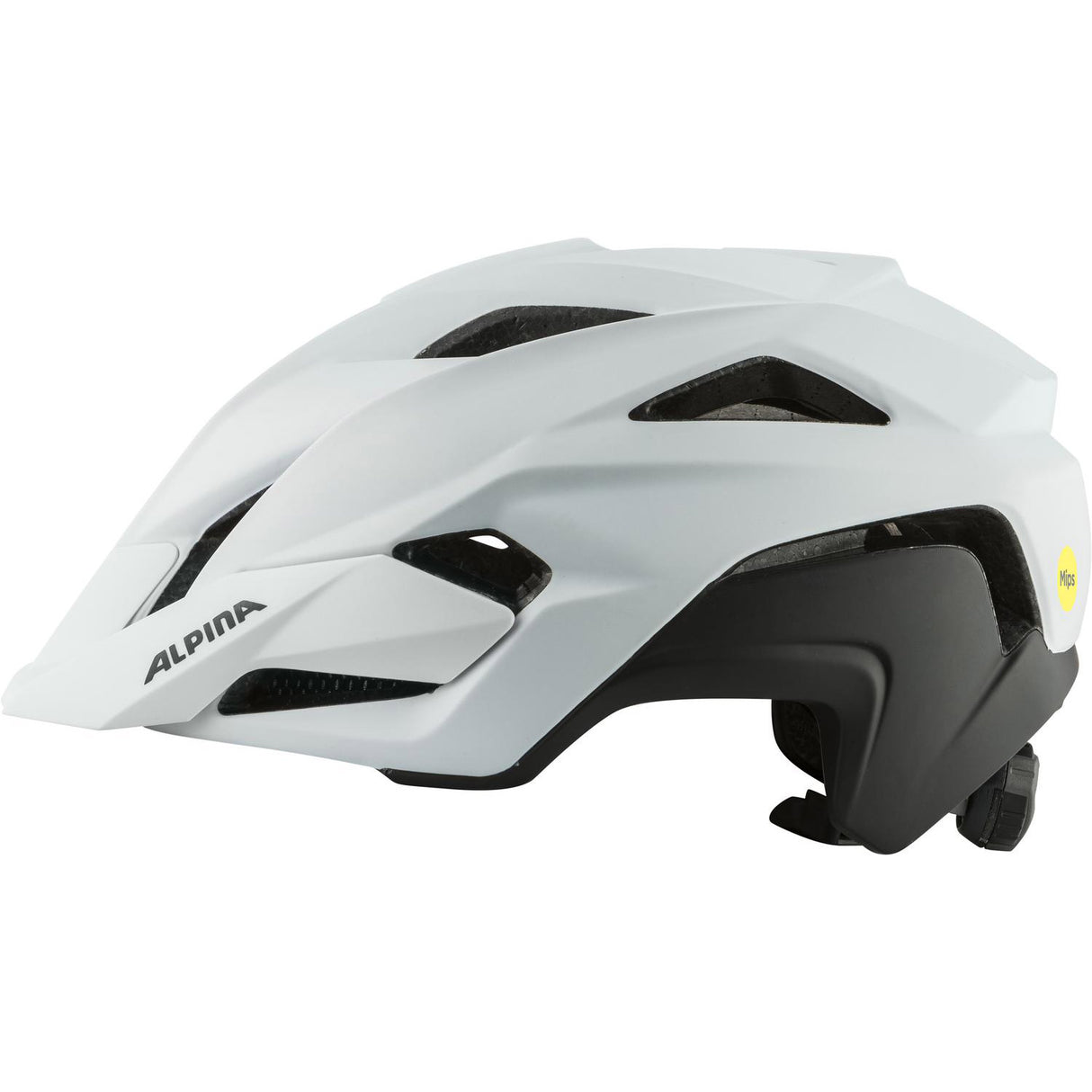 Alpina sports mtb hjelm stan mips tocsen 51-55 mat hvid