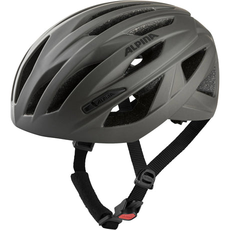 Alpina sports racing hjelm sti 51-56 mat grå