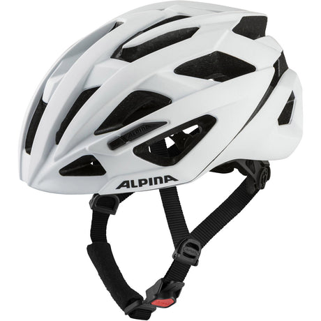 Alpina sports racing hjelm valparola 51-56 mat hvid
