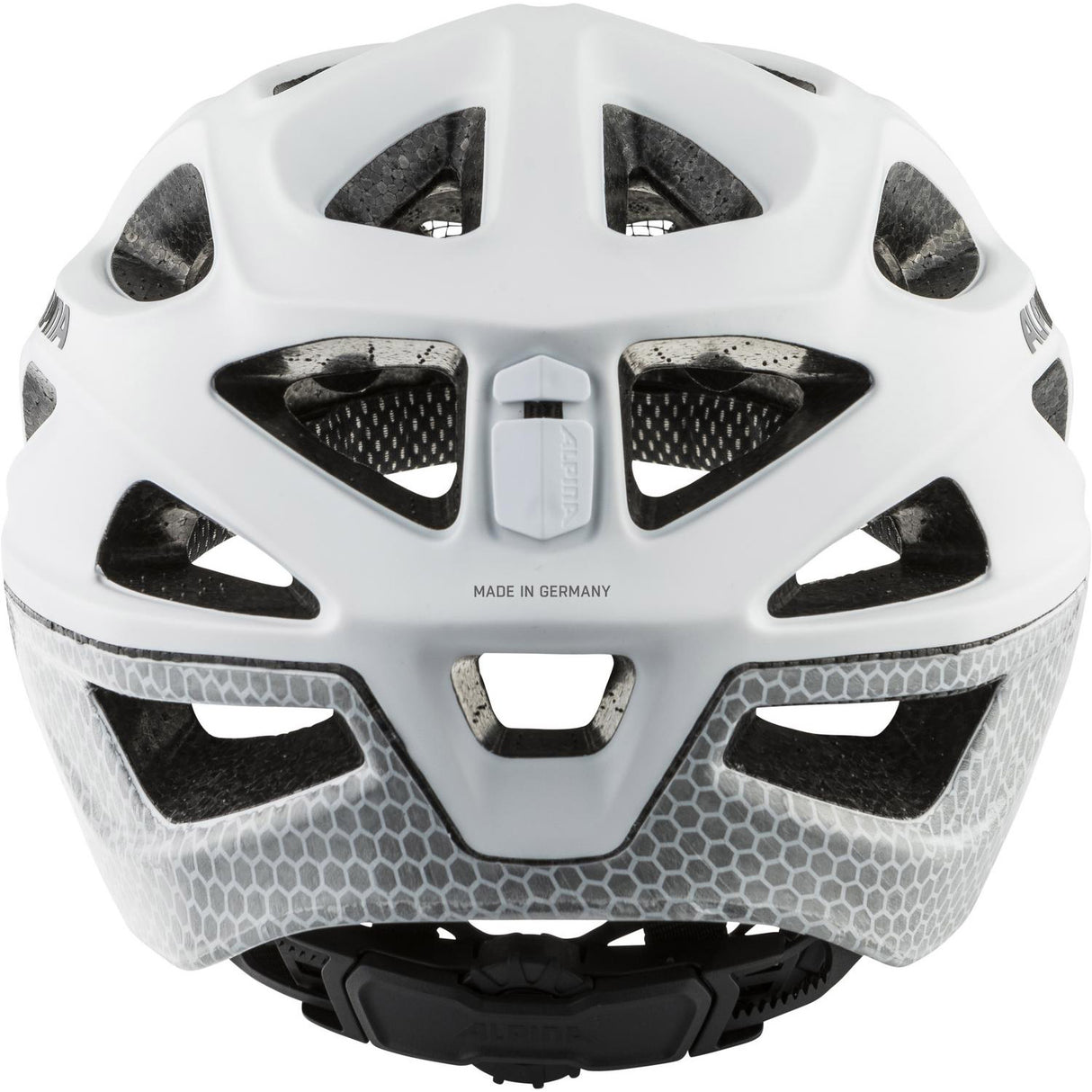 Alpina sports mtb hjelm mythos reflekterende 52-57 hvid