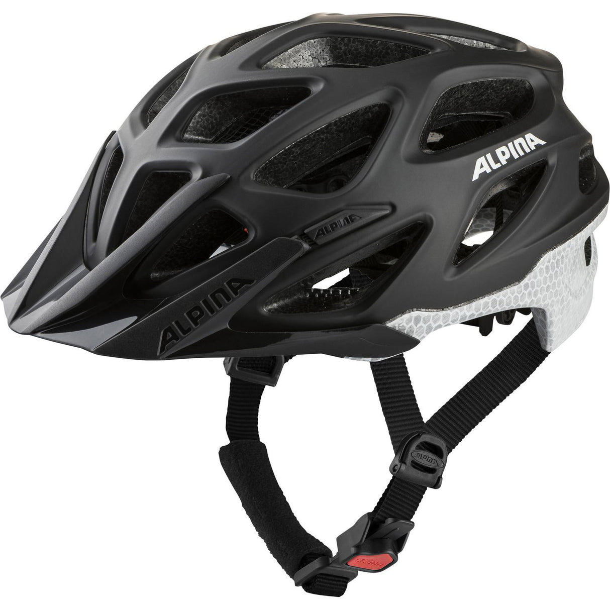 Alpina sports mtb hjelm mythos reflekterende 52-57 sort