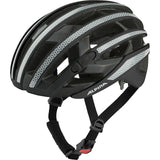 Alpina sports racing hjelm ravel reflekterende 51-56 blank sort