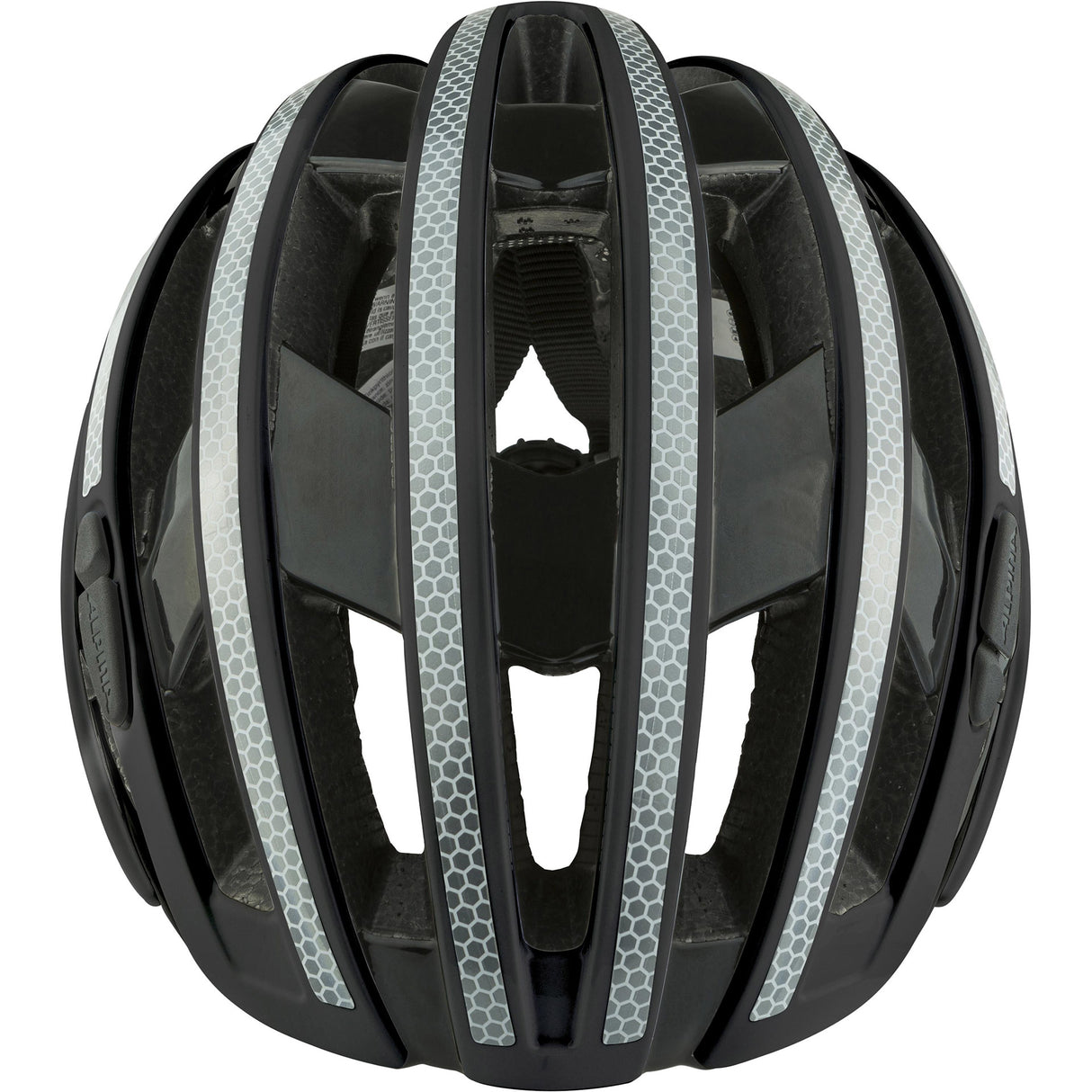 Alpina sports racing hjelm ravel reflekterende 51-56 blank sort