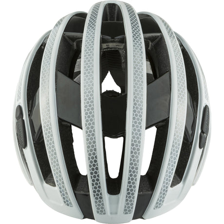 Alpina sports racing hjelm ravel reflekterende 51-56 glans hvid