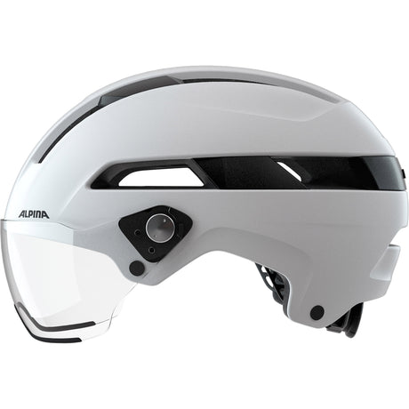 Alpina sports urban hjelm soho visir 51-56 mat hvid