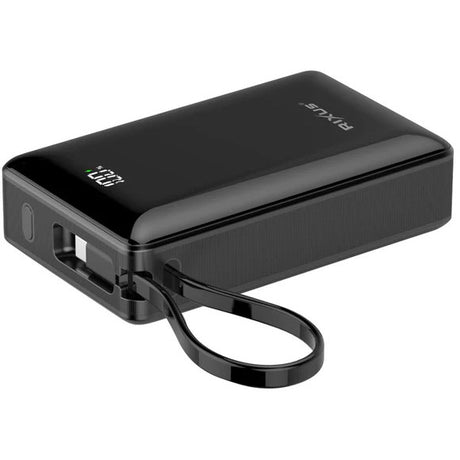 Olympisk sportstøj Rixus Power Bank RXPB02B 20.000mAh Li-ion USB-C -A Sort