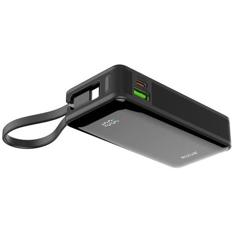Olympisk sportstøj Rixus Power Bank RXPB01B 10.000 mAh Li-ion sort