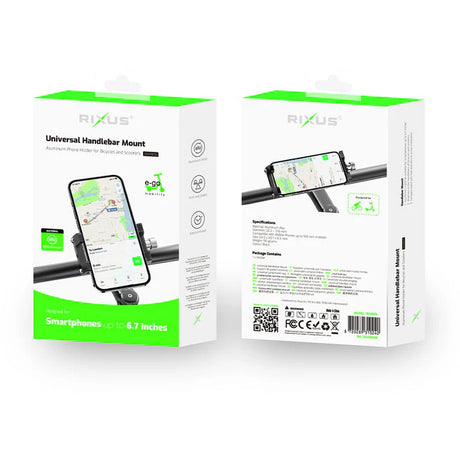 Olympisk sportstøj rixus telefonholder rxhb06 <6,7 aluminium sort