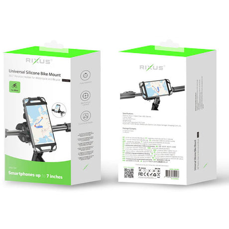 Olympisk sportstøj rixus telefonholder rxhb61 3.5-7 silikone sort
