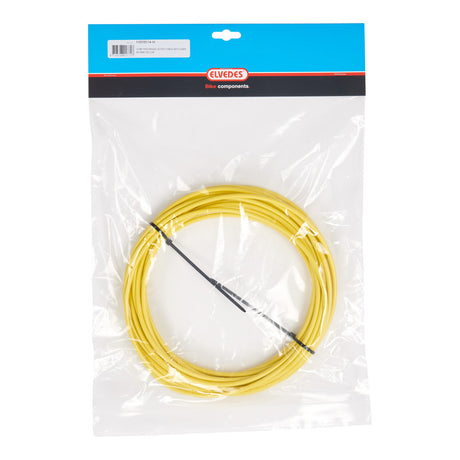 Elvedes Rem Outter Cable med Teflon foring Ø4,9 mm 10 meter (rulle) - Gul