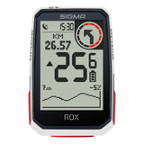 Sigma Rox 4.0 GPS SW White HR Styringsholder + Ant + Ble Brabstiev