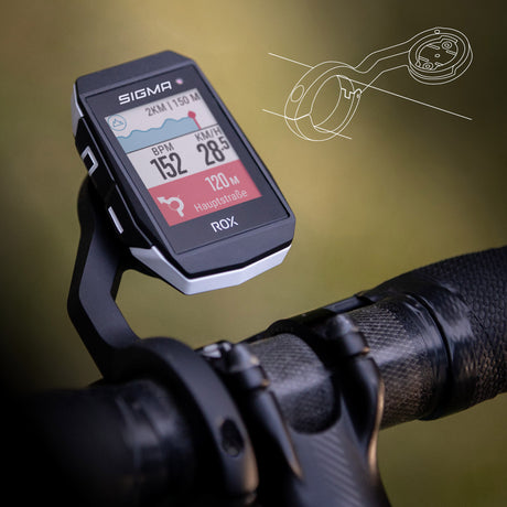 Sigma Rox 11.1 EVO GPS HR SET SET WI CHORT BUTLER+ANT+BLE BORST+USB-C