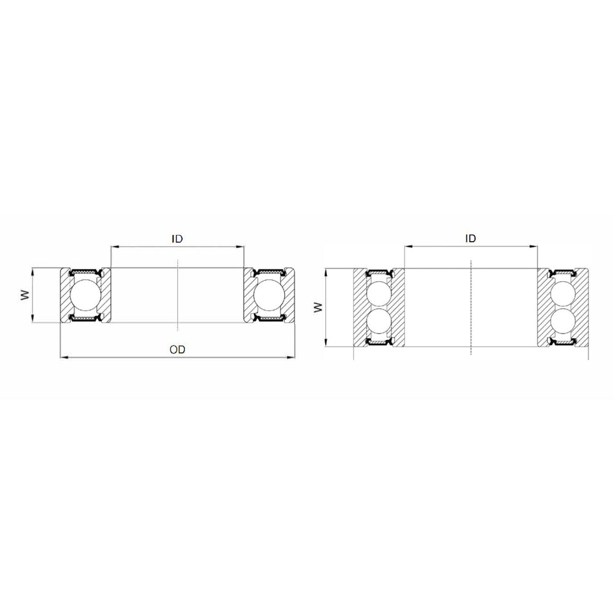 Marwi union kugleleje max CB-438 6000V LLU 10x26x8