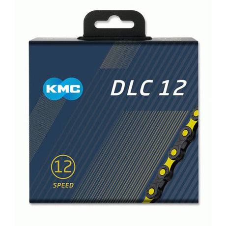 KMC Bicycle Chain DLC 12 - 126 Schakels (Yellow Black)